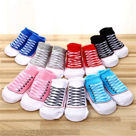 infant sneaker socks